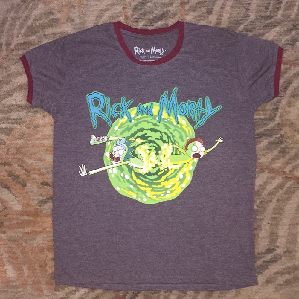 Rick and Morty Large Women’s Tee NWOT